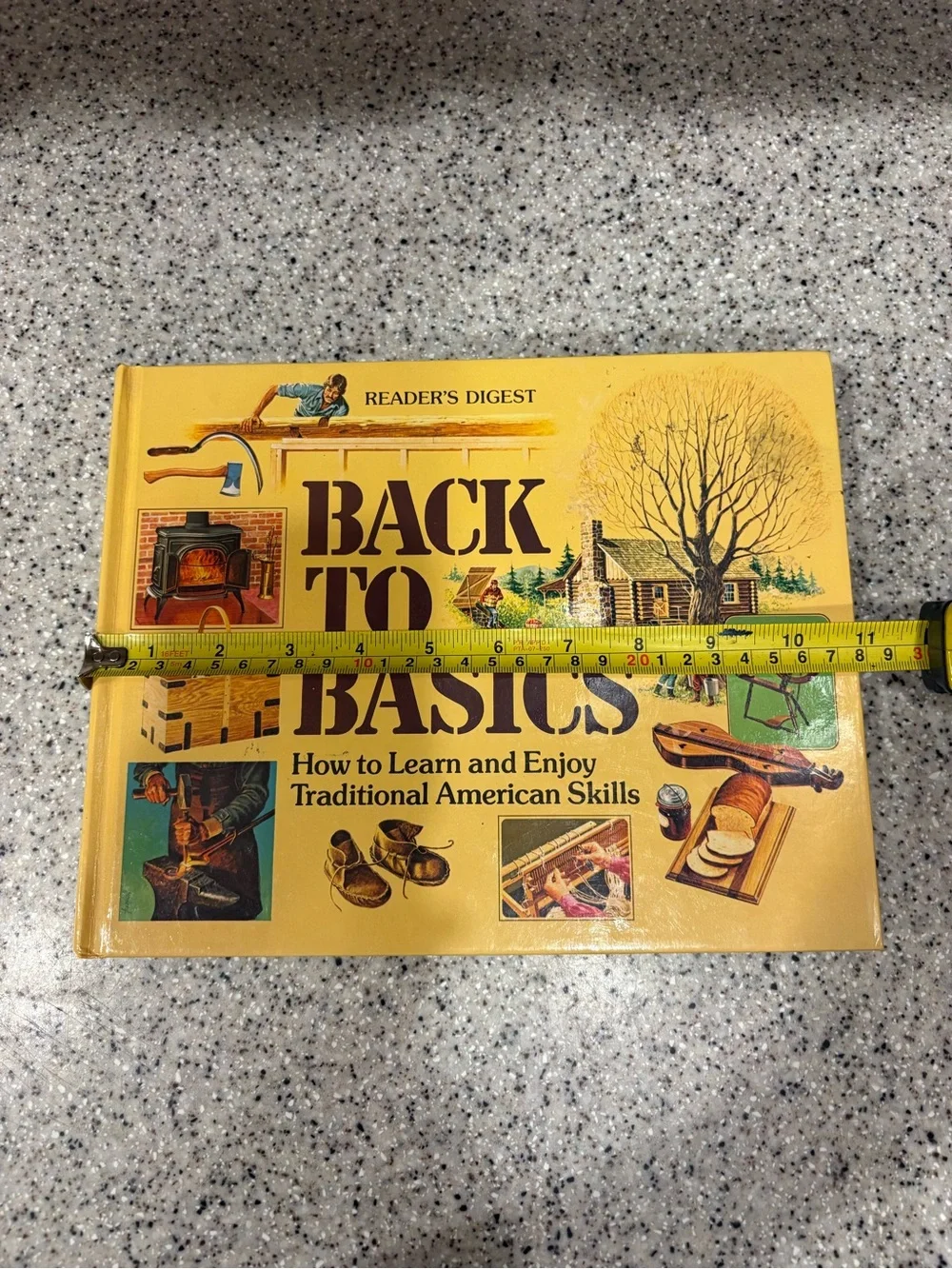Reader's Digest Back to Basics Hardcover Illustrated Inscribed